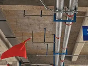 寻乌管廊支架的安装方法